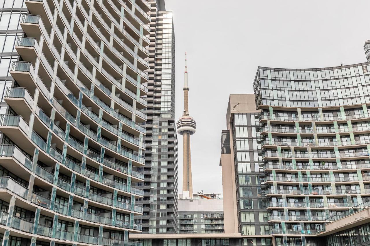 Luxury 2Br Toronto Downtown Condo W/ Cn Tower View Exterior photo